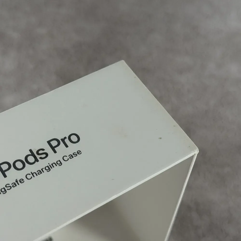 MLMK3AMIA AirPods Pro with MagSafe Charging BOX ONLY PAPERS INCLUDED